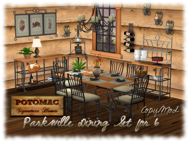 Parksville Dining Set for 6