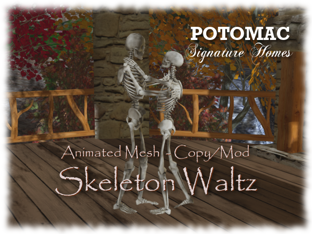 Skeletons Dancing Ad 640 x 480
